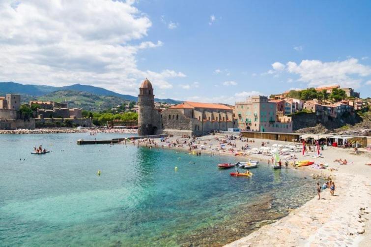 Vue Imprenable - Piscine - Parking Prive - Terrasse - Collioure Apartment Exterior photo